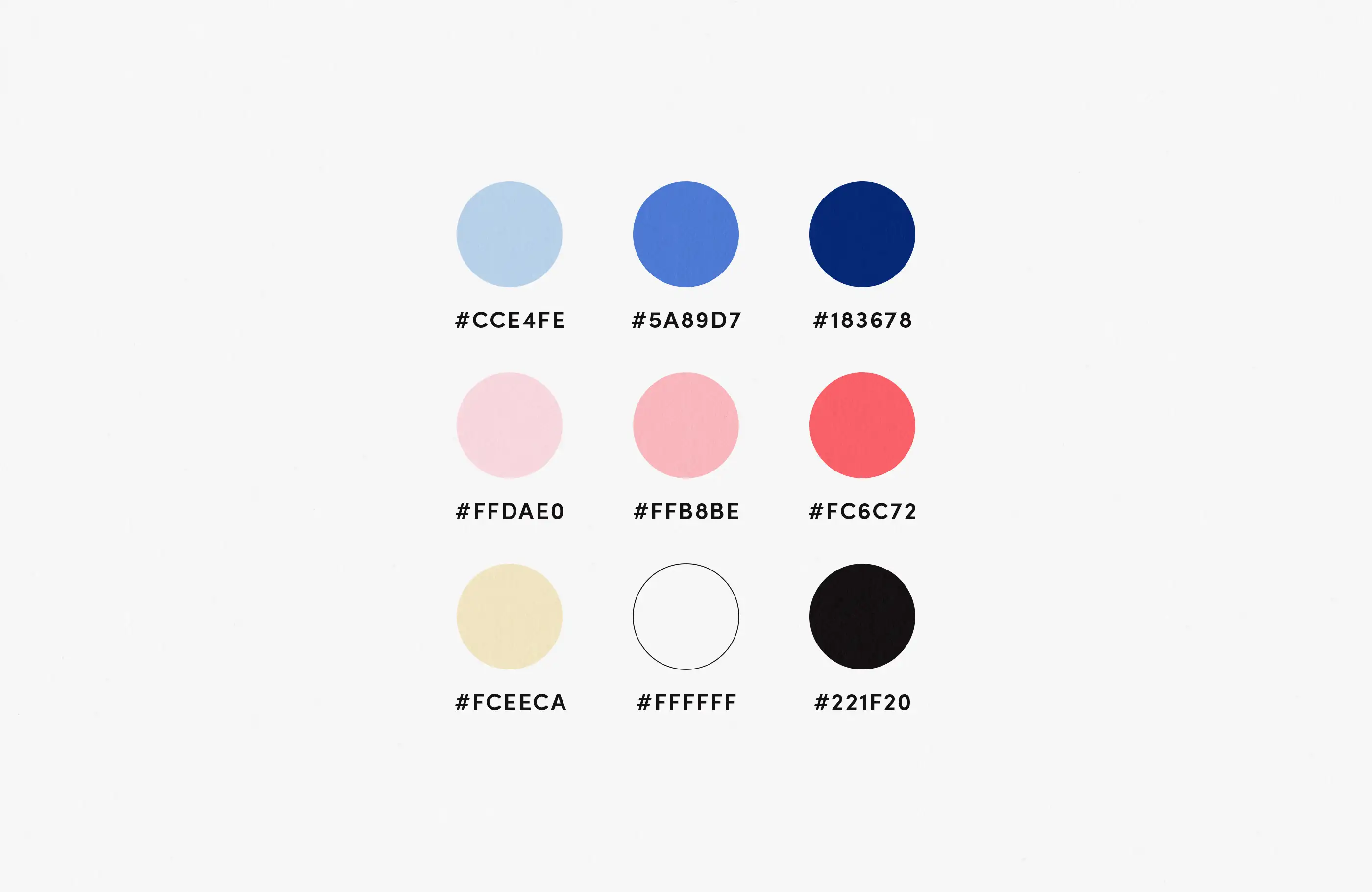 Common Good color palette.