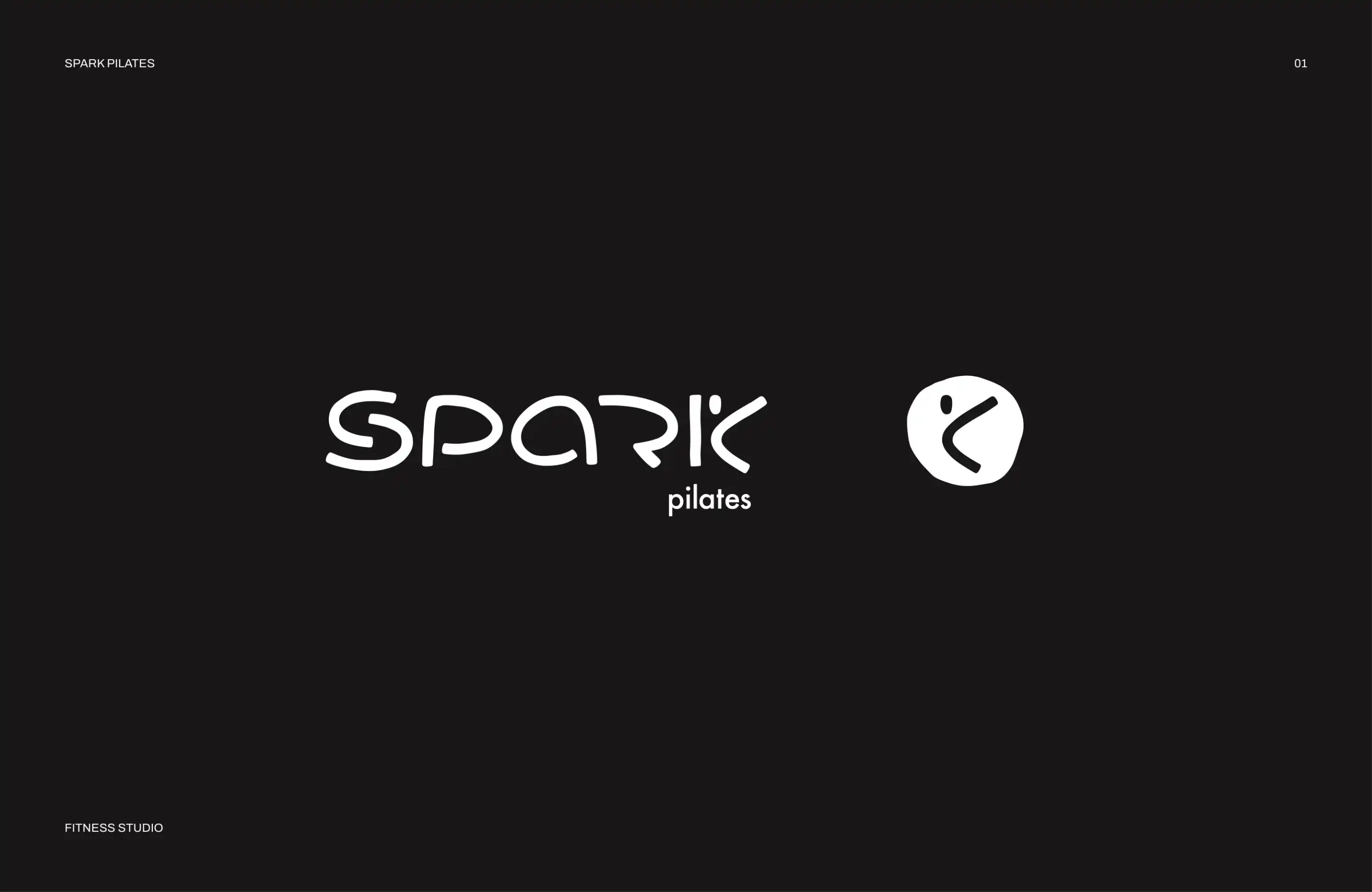 Logo for Sparks Pilates, a fitness studio.